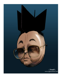 KIM JONG IL /  by Dario Castillejos