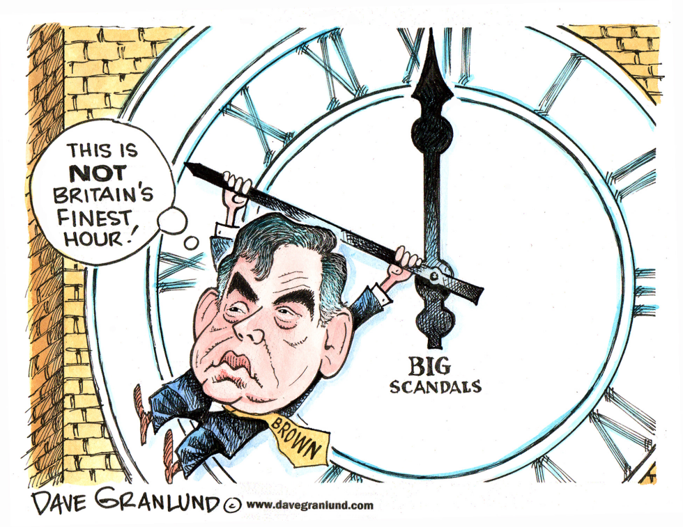UK scandals and PM Brown