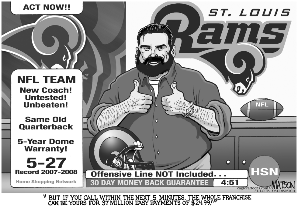 Local MO- St. Louis Rams For Sale