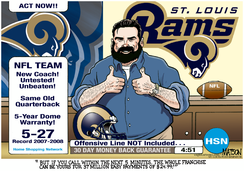 Local MO- St. Louis Rams For Sale-COLOR