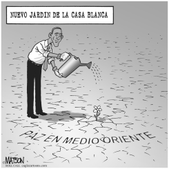NUEVO JARDIN DE LA CASA BLANCA by R.J. Matson