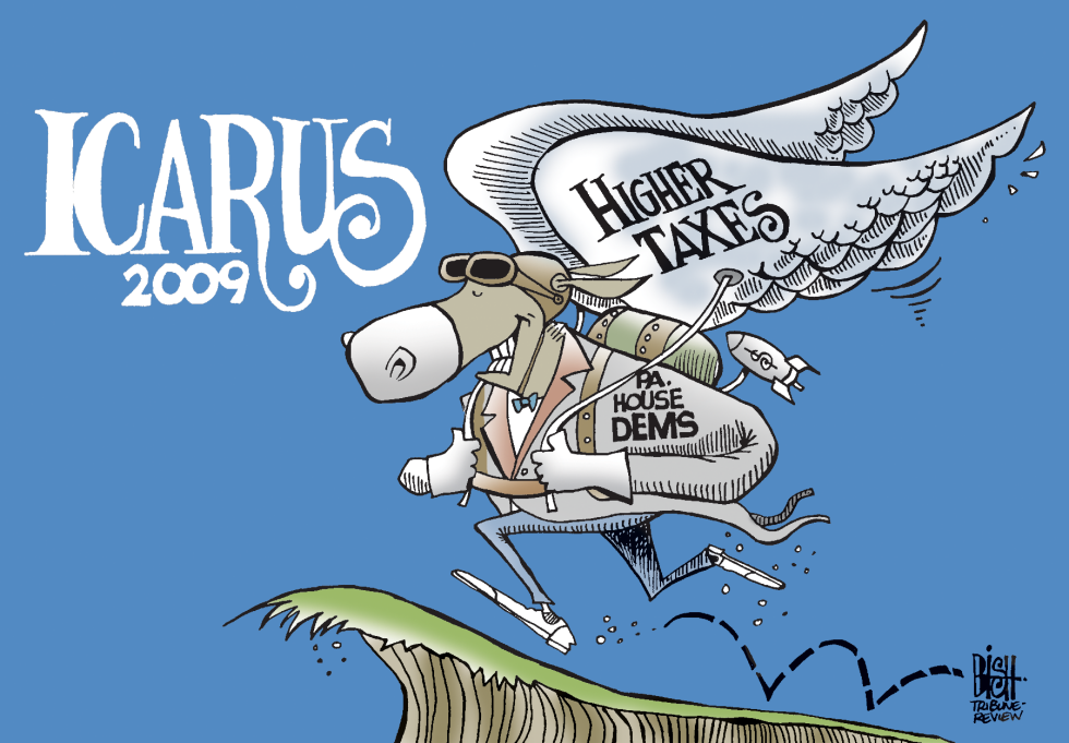 LOCAL- PA DEMOCRATS, HIGHER TAXES, COLOR