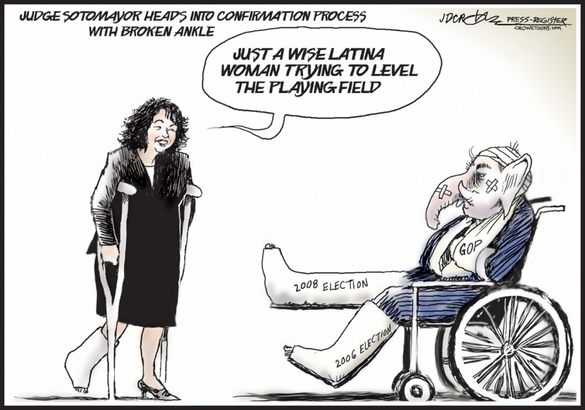 Sotomayor Breaks Ankle