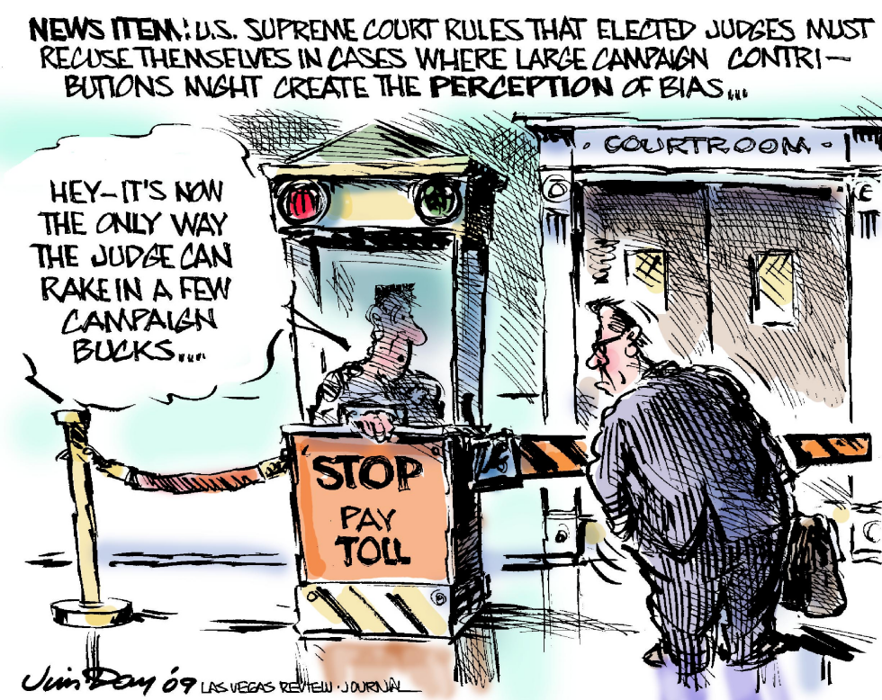 Elected judges and the perception of bias