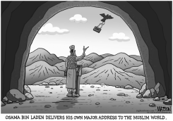 OSAMA BIN LADEN'S ADDRESS by R.J. Matson