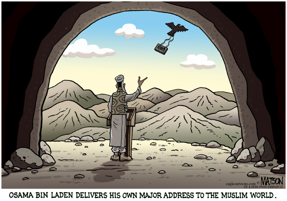 Osama bin Laden's Address-COLOR
