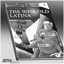 THE CASE OF THE WISE OLD LATINA by R.J. Matson