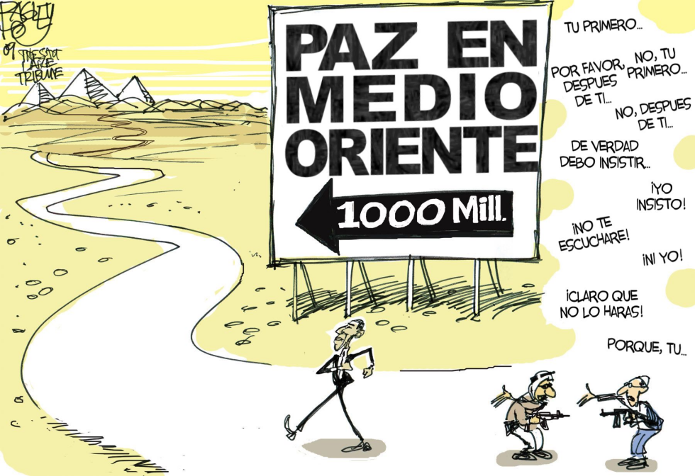  CAMINA COMO UN OBAMA  by Pat Bagley