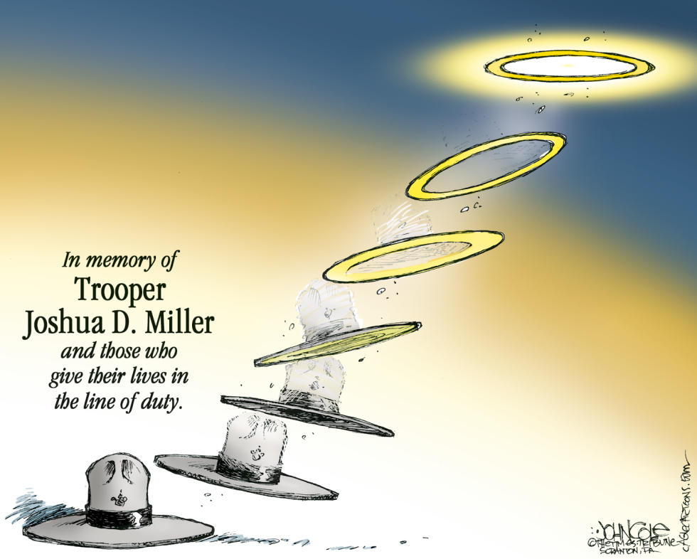LOCAL PA -- Trooper killed COLOR