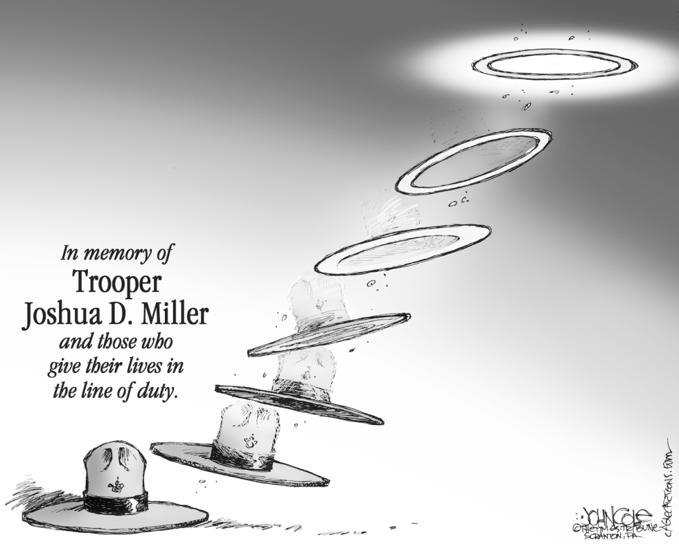 LOCAL PA -- Trooper killed BW