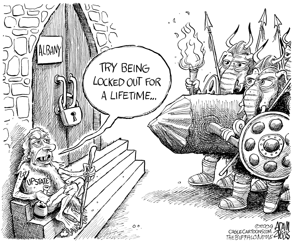 Locked Out of NY State Govt