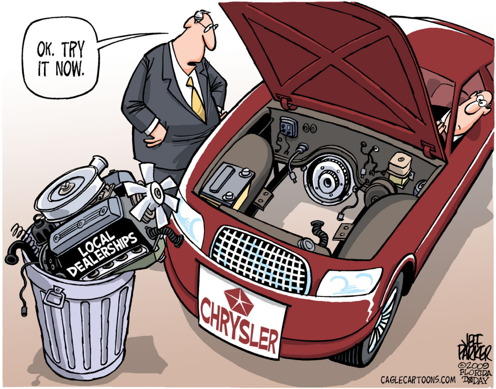 Bad Repair for Chrysler COLOR