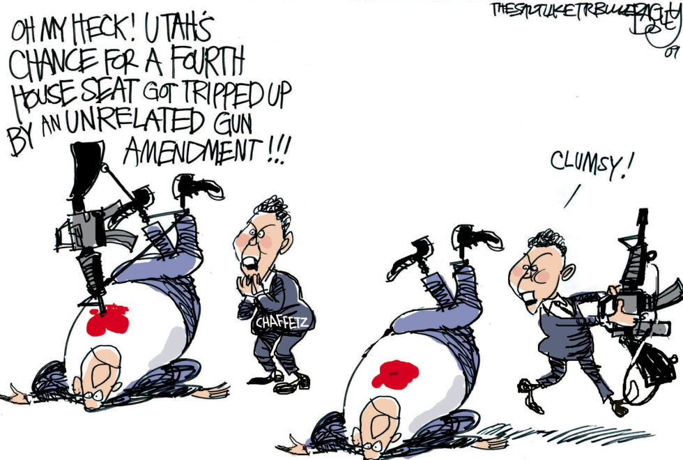  UTAH FOURTH SEAT by Pat Bagley