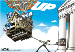 EXECUTIVE PAY CAPS by R.J. Matson