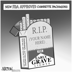 NEW FDA APPROVED CIGARETTE PACKAGING by R.J. Matson