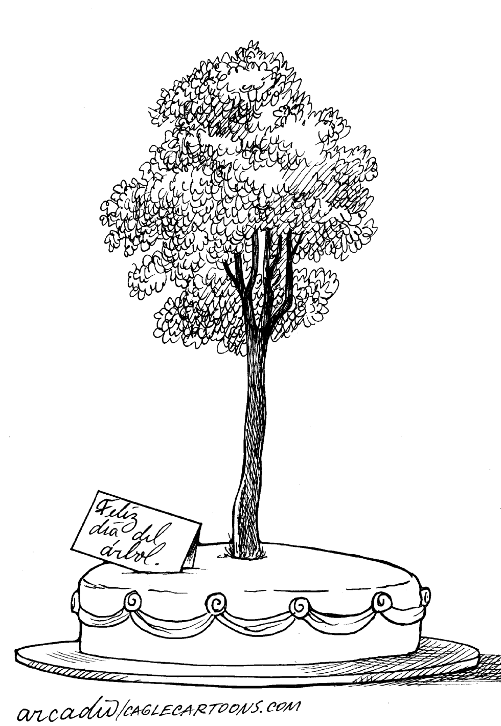 Feliz día del árbol