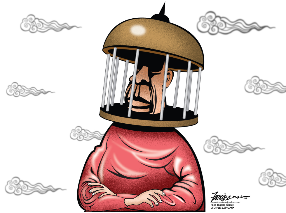  CAGED IN CORRUPTION by Manny Francisco