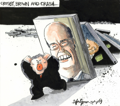 BANKERS COLLAPSE by Iain Green