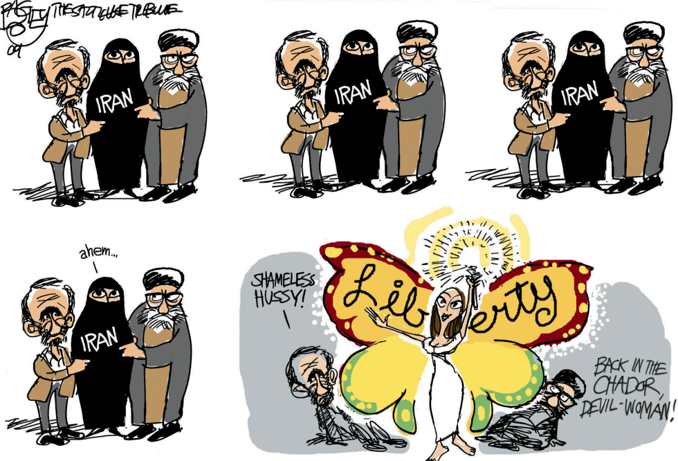  IRAN BUTTERFLY by Pat Bagley