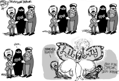 IRAN BUTTERFLY by Pat Bagley