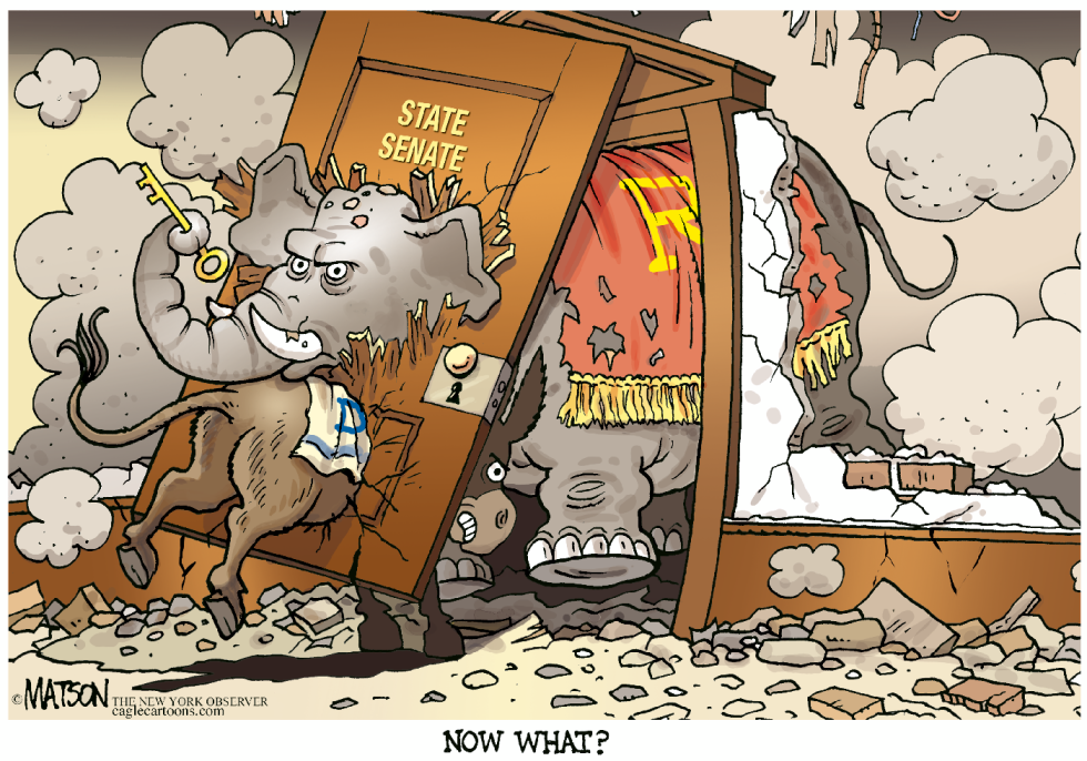  LOCAL NY- STATE SENATE IMPASSE by RJ Matson