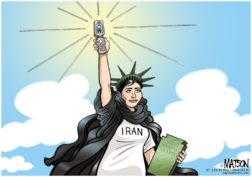 La Dama Libertad en Iran / COLOR