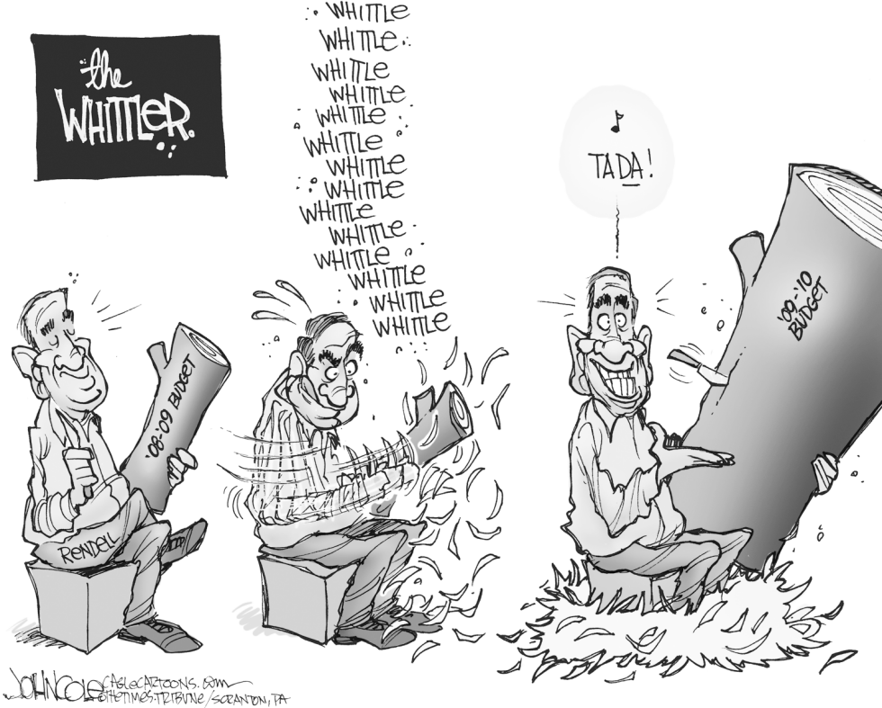 PA -- Rendell whittles down his budget BW