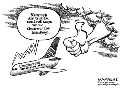 PLANE WITH DEAD PILOT LANDS SAFELY by Jimmy Margulies