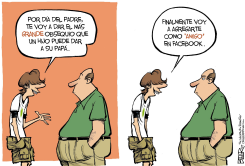 DIA DEL PADRE /  by Nate Beeler