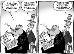 IRAN by Bob Englehart