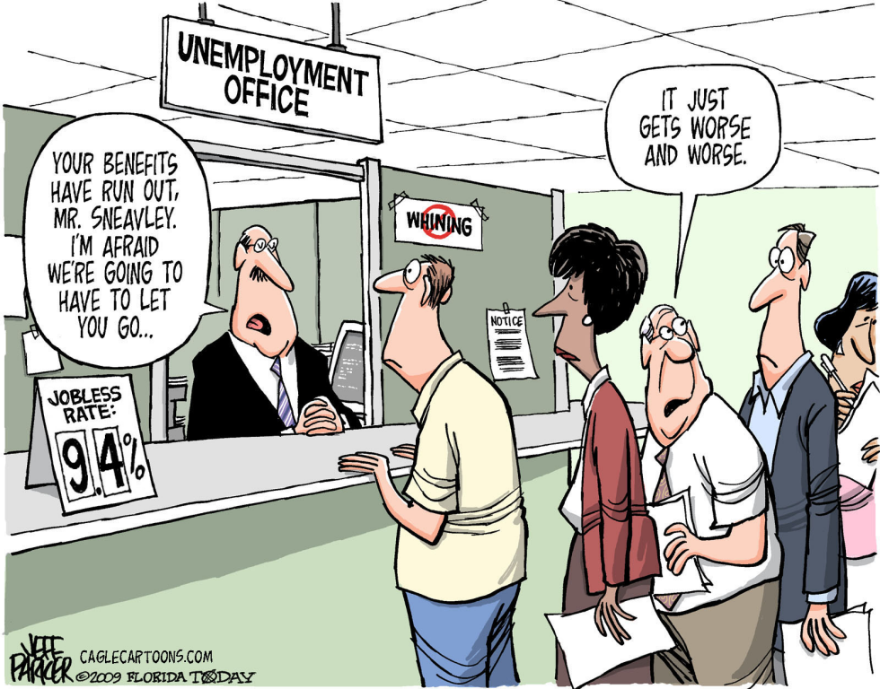 Let Go From The Unemployment Rolls COLOR