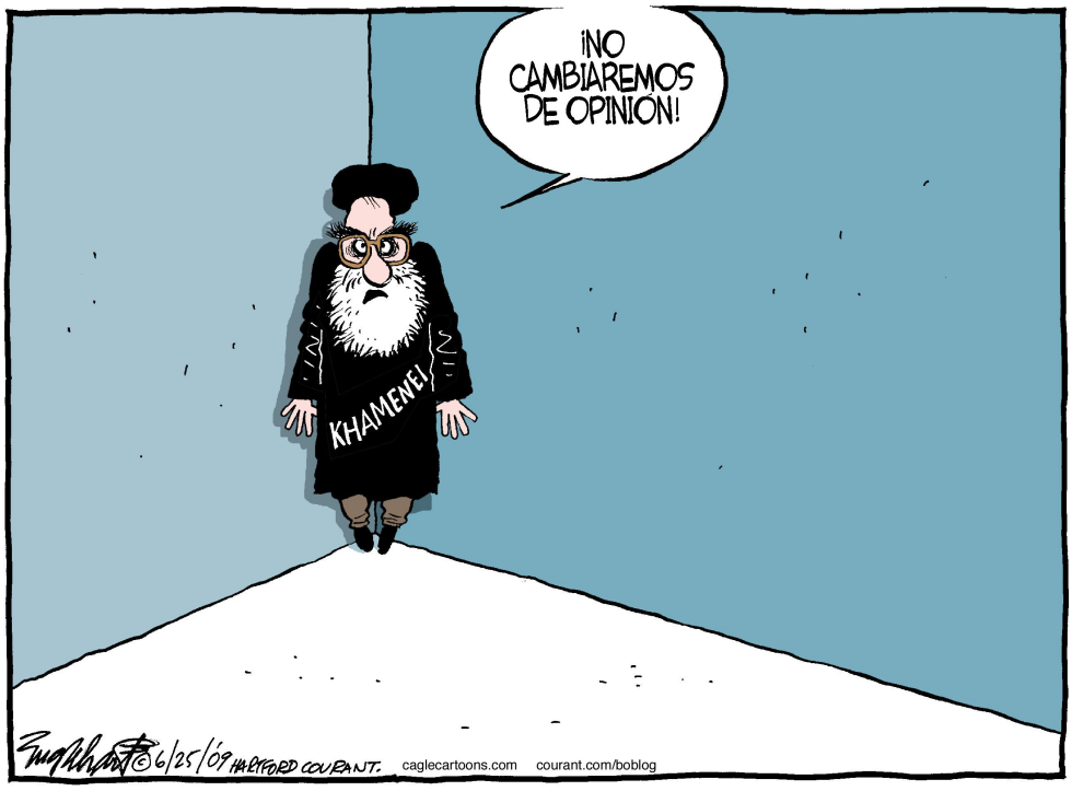  AYATOLA KHAMENEI  by Bob Englehart