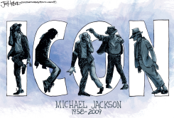 MICHAEL JACKSON by Joe Heller
