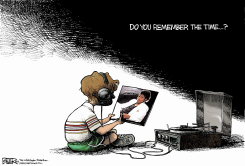 REMEMBERING MICHAEL JACKSON  by Nate Beeler