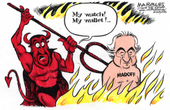 MADOFF IN HELL by Jimmy Margulies