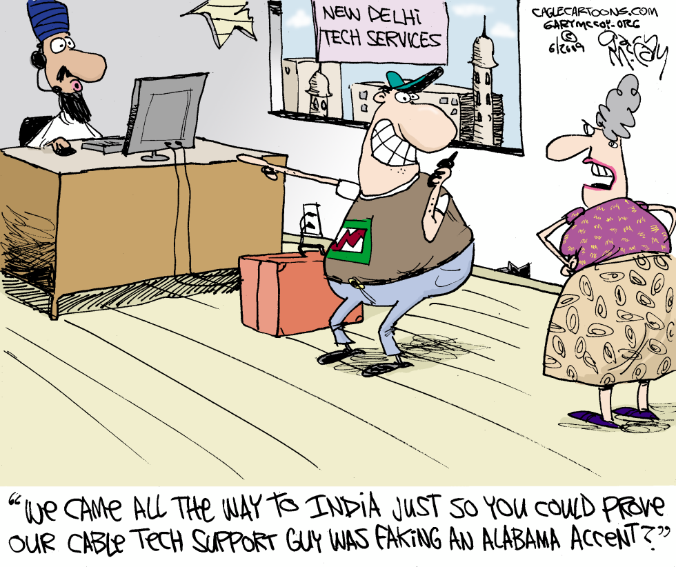 American-Style Tech Support COLOR