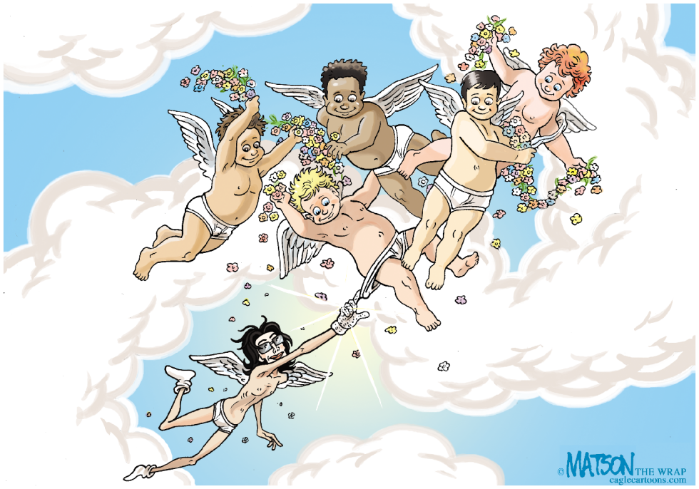  MICHAEL JACKSON EN EL CIELO  by RJ Matson