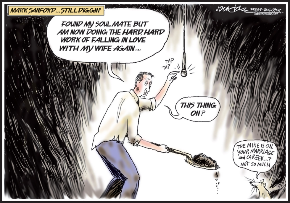 Sanford Digs a Deeper Hole