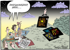 4 DE JULIO /  by Bob Englehart