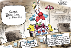AL FRANKEN by Joe Heller