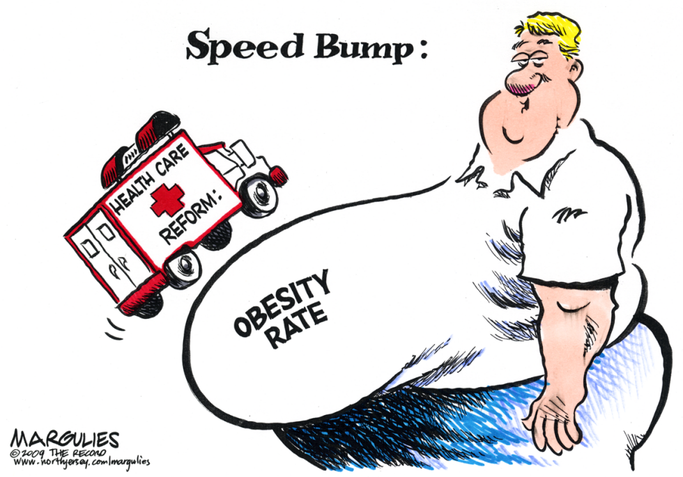 Obesity rate color