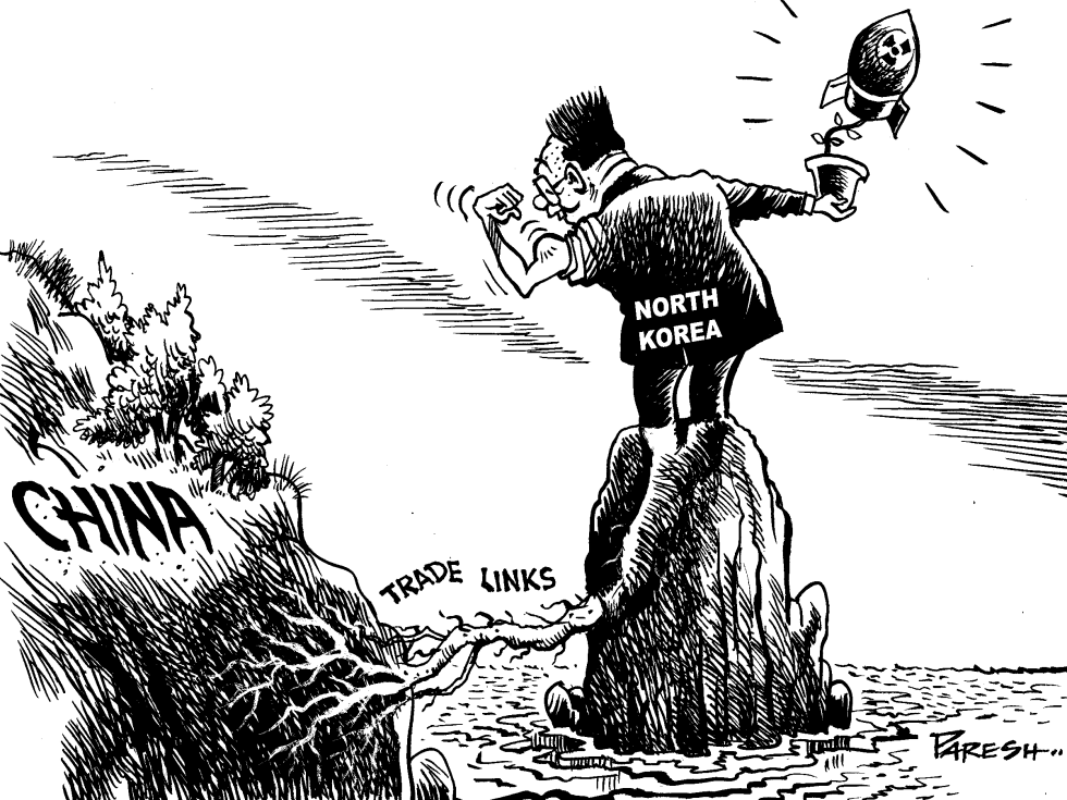 North Korea and China
