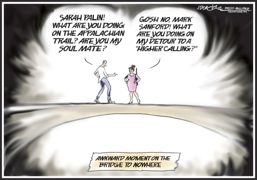 Palin and Sanford on Bridge to Nowhere