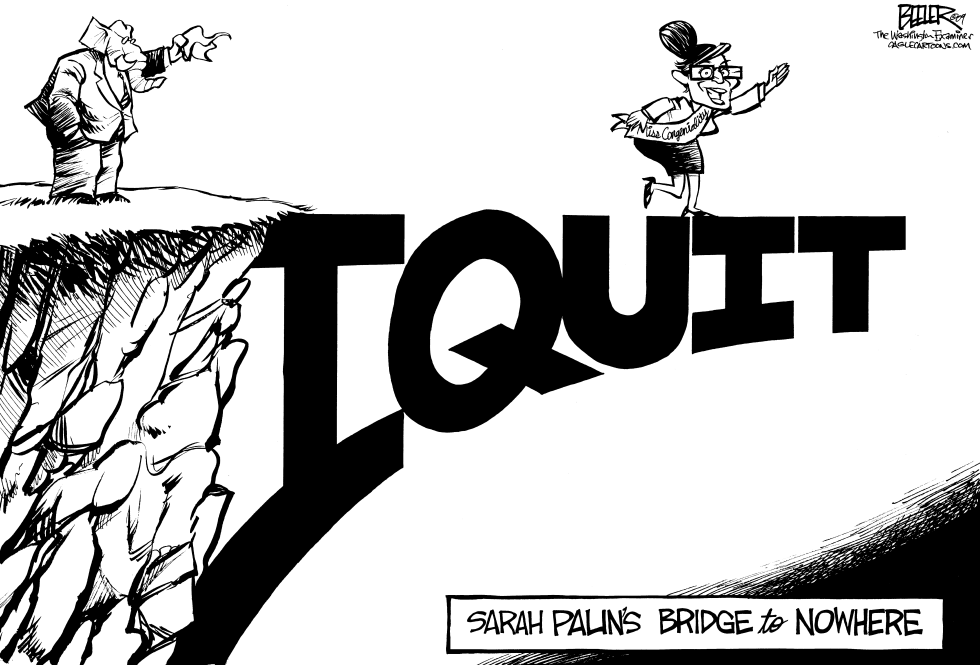 Sarah Palin Quits