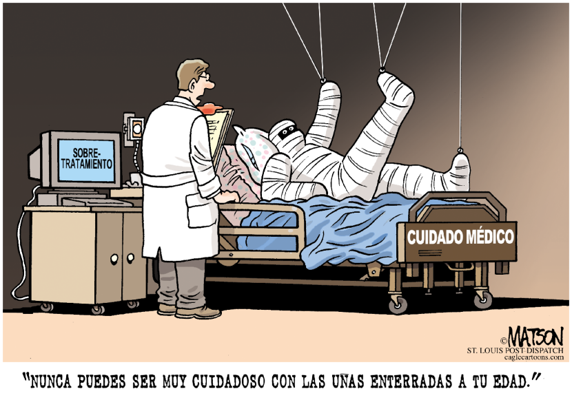Sobretratamiento en el Cuidado Medico de los Pacientes de Medicare / COLOR