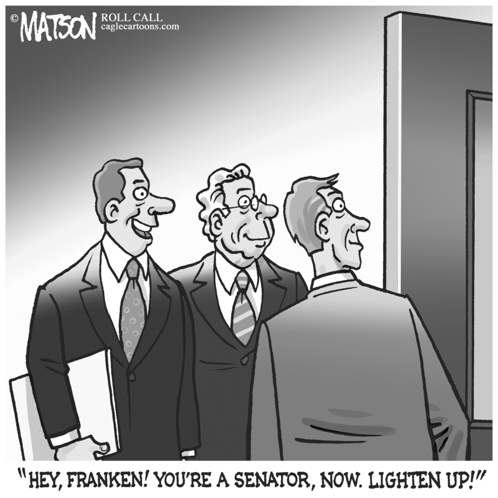 Advice To Serious, Senator Franken