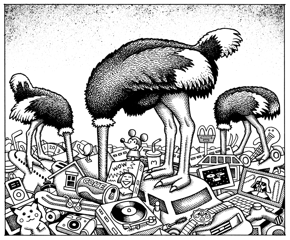 Ecological Ostriches