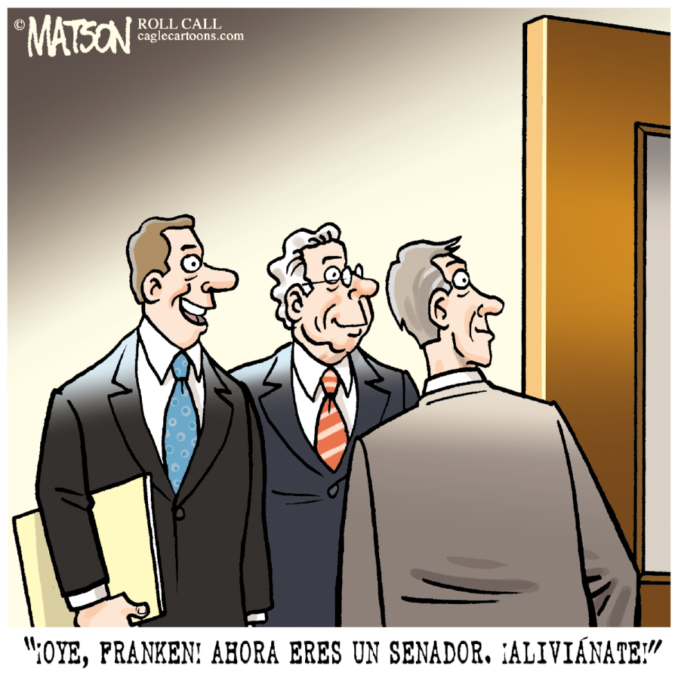 Consejo en serio al Senador Franken / COLOR