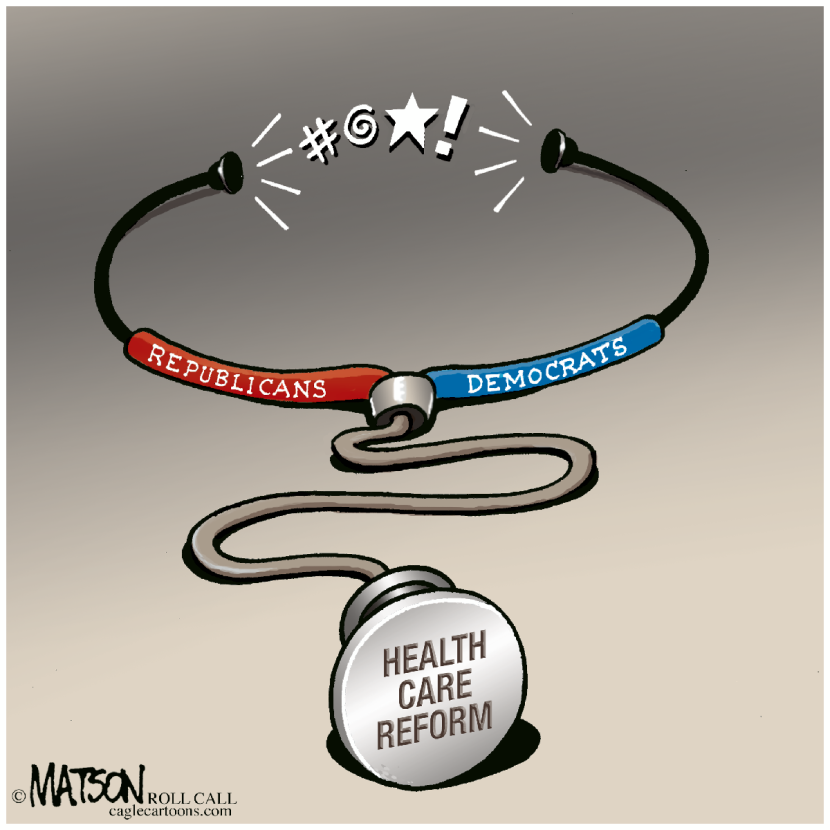 Health Care Reform Stethoscope-COLOR