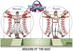 MEASURE OF THE MAN - MUSIAL AND PUJOLS by R.J. Matson